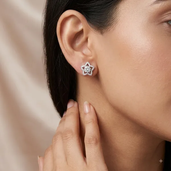 Silver_Sterling_Stone_Star_Stud_Earrings_For_Women