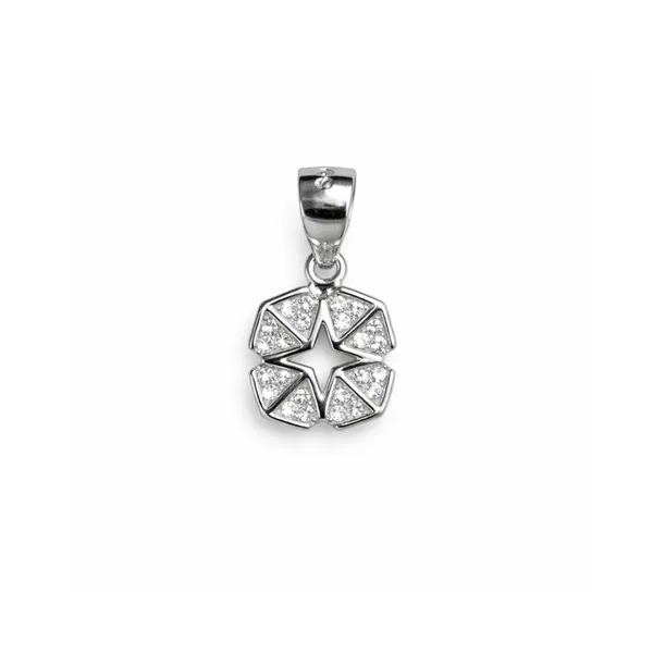 Silver_Sterling_Silver_Star_Geometric_Crystal_Pendant_For_Women