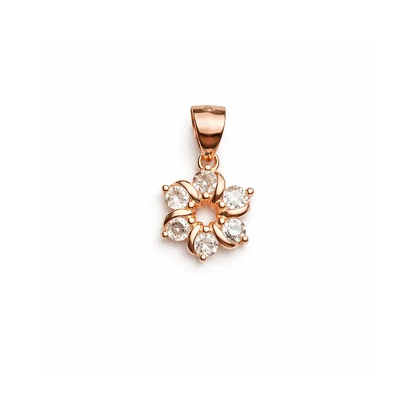 Rose_Gold_Sterling_Silver_Floral_Stone_Pendant_For_Women