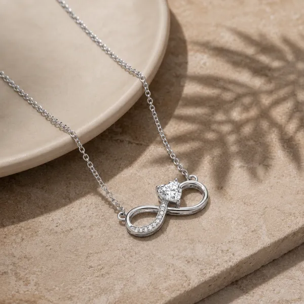 Silver_925_Sterling_Silver_Infinity_Heart_Pendant_Necklace_For_Women