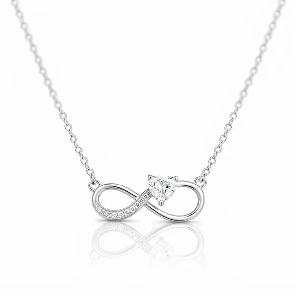 Silver_925_Sterling_Silver_Infinity_Heart_Pendant_Necklace_For_Women