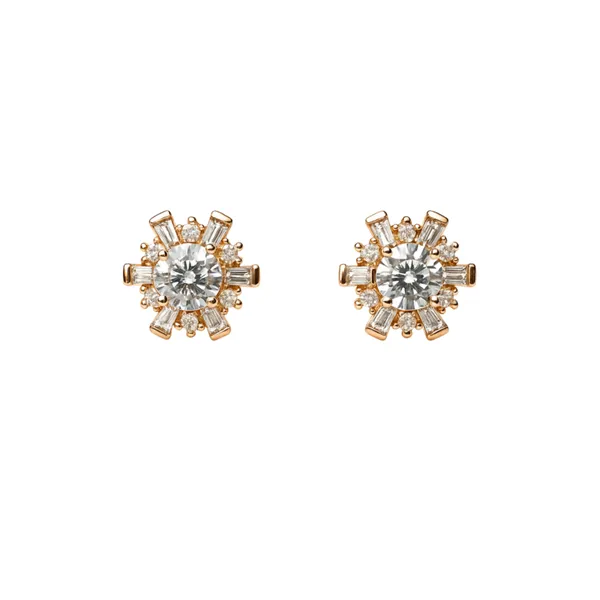 Rose_Gold_Sterling_Crystal_Floral_Stud_Earrings_For_Women