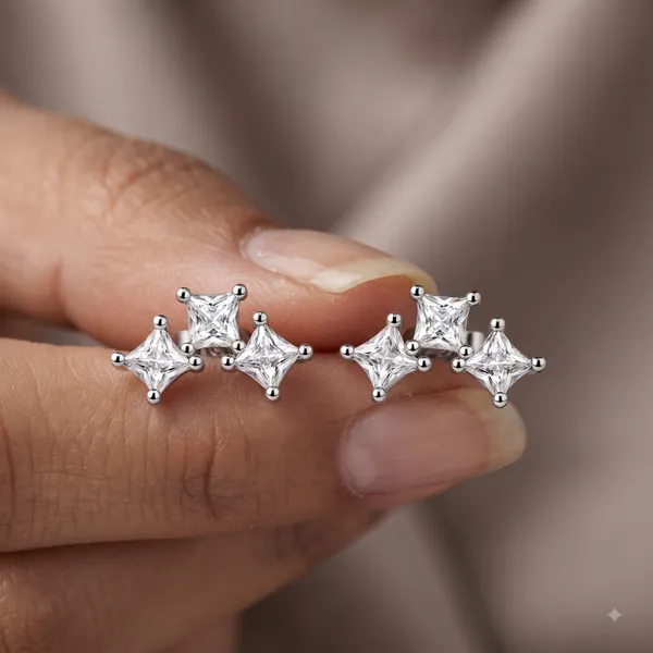 Silver_Sterling_Silver_Geometric_Crystal_Stud_Earrings_For_Women