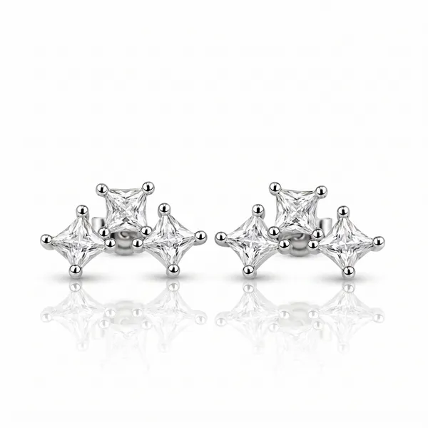 Silver_Sterling_Silver_Geometric_Crystal_Stud_Earrings_For_Women