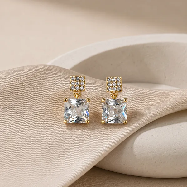 Gold_Tone_Stainless_Steel_Ornate_Stud_Earrings_For_Women