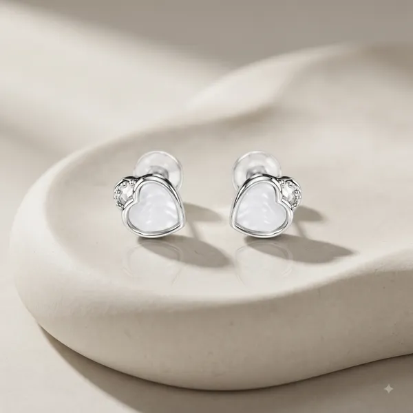 Silver_Sterling_Heart_Stud_Earrings_For_Women