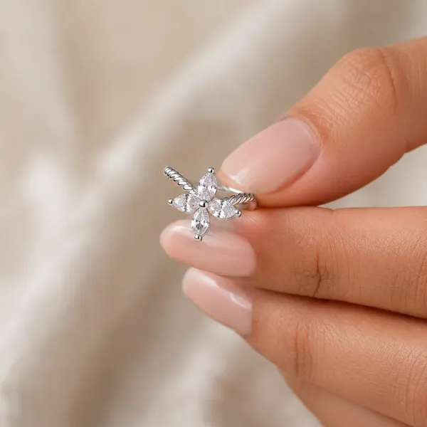 Silver_Sterling_Silver_Floral_Crystal_Rope_Band_Ring_For_Women