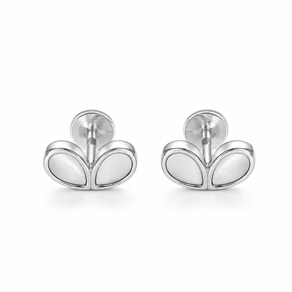 Silver_Sterling_Silver_Floral_Petal_Stud_Earrings_For_Women