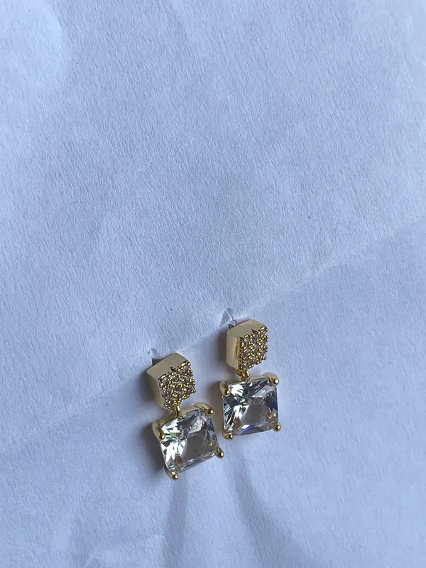 Gold_Tone_Stainless_Steel_Ornate_Stud_Earrings_For_Women