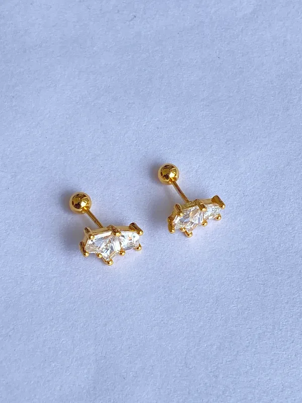Gold-Tone_Clear_Crystal_Cluster_Stud_Earrings_For_Women