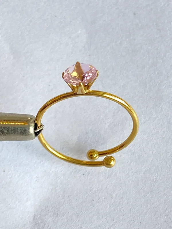 Gold-Tone_18Kt_Stainless_Steel_Single_Stone_Ring_For_Women