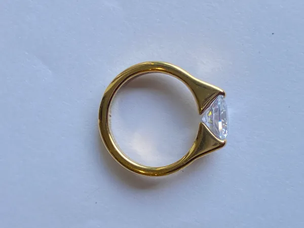 Gold-Tone_18Kt_Stainless_Steel_Stone_Studded_Buckle_Ring_For_Women