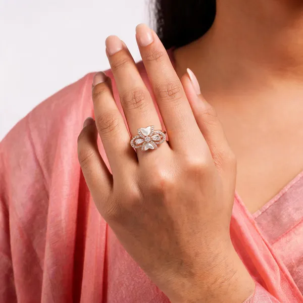 Rose_Gold_Sterling_Silver_Floral_Crystal_Statement_Ring_For_Women