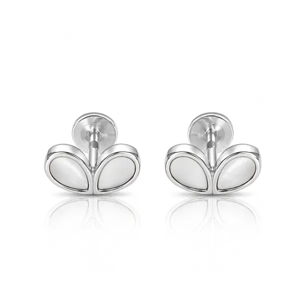 Silver_Sterling_Silver_Floral_Petal_Stud_Earrings_For_Women