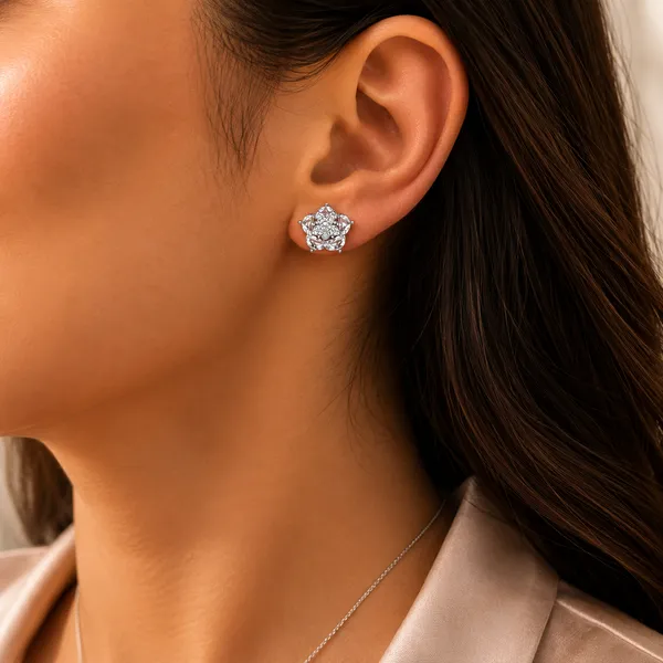 Silver_925_Sterling_Silver_Floral_Stone-Studded_Necklace_And_Earrings_Set_For_Women