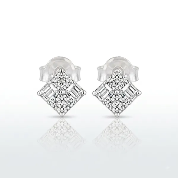 Silver_Sterling_Silver_Diamond_Shape_Stone_Stud_Earrings_For_Women