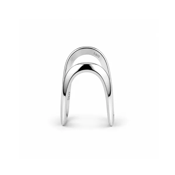 Silver_Sterling_Silver_Classic_U-Shaped_Vanki_Ring_For_Women