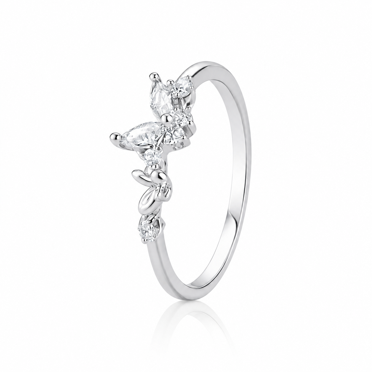 Silver_925_Sterling_Silver_Butterfly_Crystal_Ring_For_Women