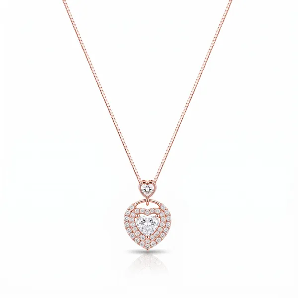 Rose_Gold_Sterling_Silver_Heart_Crystal_Pendant_Necklace_For_Women
