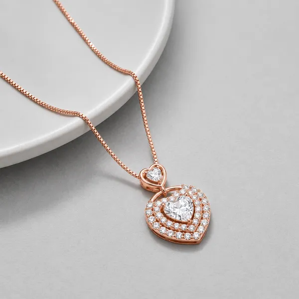 Rose_Gold_Sterling_Silver_Heart_Crystal_Pendant_Necklace_For_Women