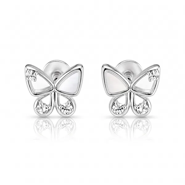 Silver_Sterling_Butterfly_Stud_Earrings_For_Women