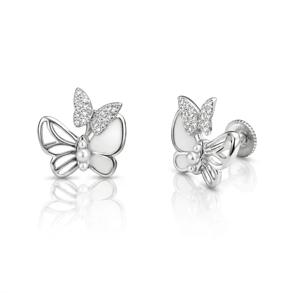 Silver_Sterling_Silver_Butterfly_Stone_Stud_Earrings_For_Women