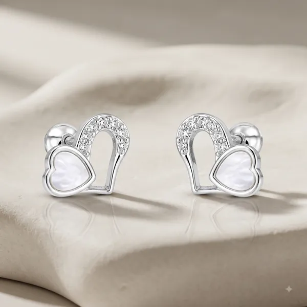 Silver_Sterling_Open_Heart_Stone_Stud_Earrings_For_Women