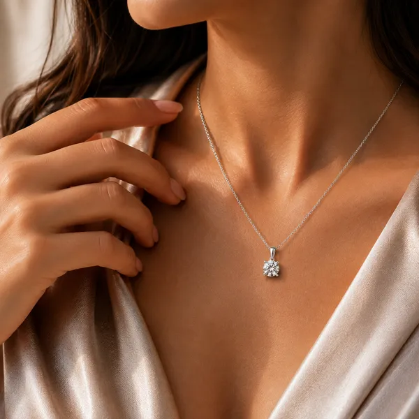 Silver_925_Sterling_Silver_Crystal_Stone_Round_Pendant_Necklace_Set_For_Women