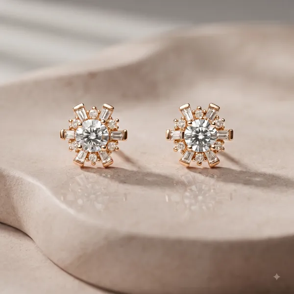 Rose_Gold_Sterling_Crystal_Floral_Stud_Earrings_For_Women
