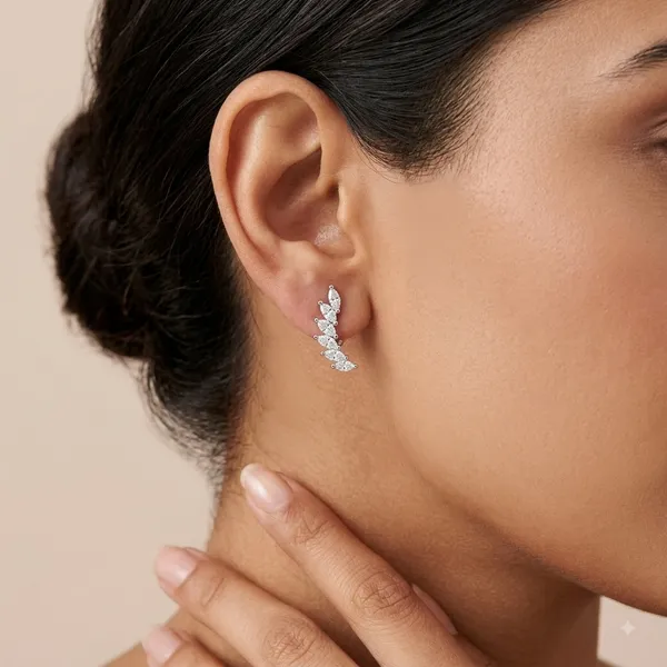 Silver_Sterling_Marquise_Stone_Leaf_Stud_Earrings_For_Women
