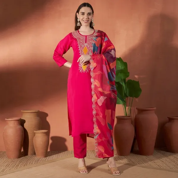 Pink_Roman_Mull_Embroidered_Kurta_Set_With_Dupatta_For_Women