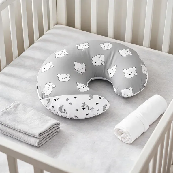 Kids_Care_Cotton_Baby_Feeding_Pillow_Printed_(Grey)