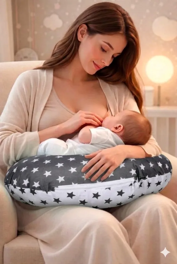 Kids_Care_Cotton_Baby_Feeding_Pillow_Printed_(Grey)