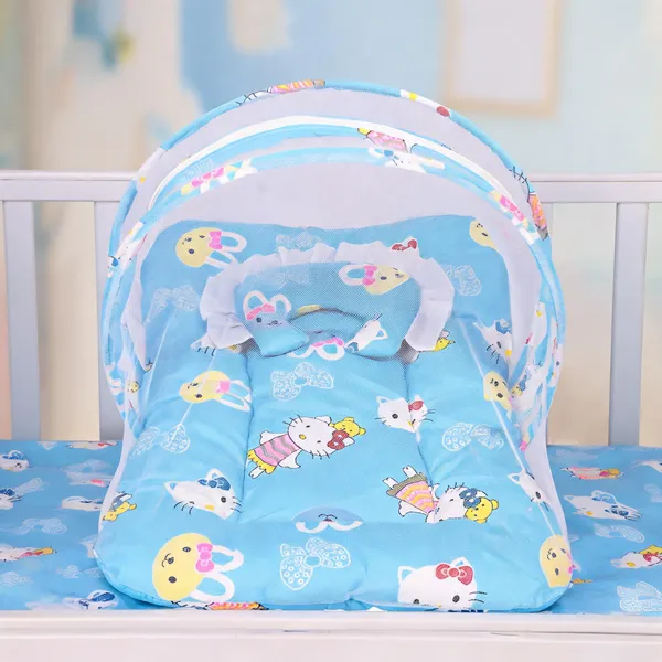 Kids_Care_Cotton_Baby_Bed_Sized_Bedding_Set_(Blue,_1_Baby_Mosquito_Baby_Net_Bed,_1_Baby_Cushioned_Pillow)