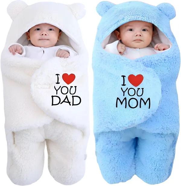 Kids_Care_Newborn_Baby_Sleeping_Bag_Combo_Pack_For_Baby_Boys_And_Baby_Girls_Sleeping_Bag_(White_And_Blue)_Pack_Of_2