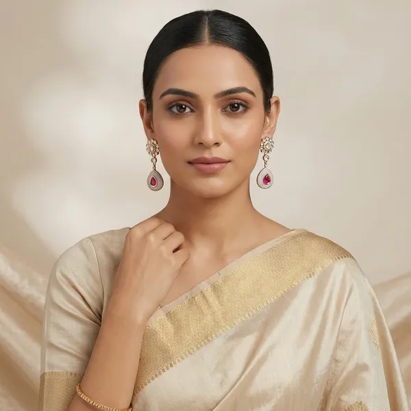 Gold_Ruby_Red_Kundan_Teardrop_Drop_Earrings_For_Women