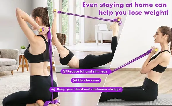 Black_And_Purple_Elastic_Rubber_Pull_Reducer_Waist_Slimming_Trainer