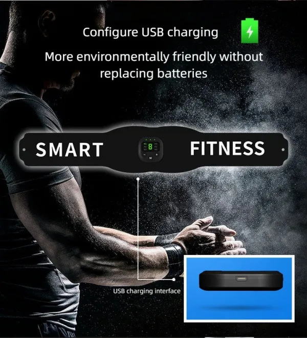 Black_Neoprene_Fitness_Abdominal_Training_Belt_Massager