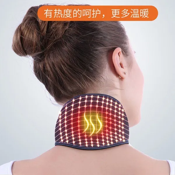 Black_Neoprene_Magnetic_Self-Heating_Neck_Support