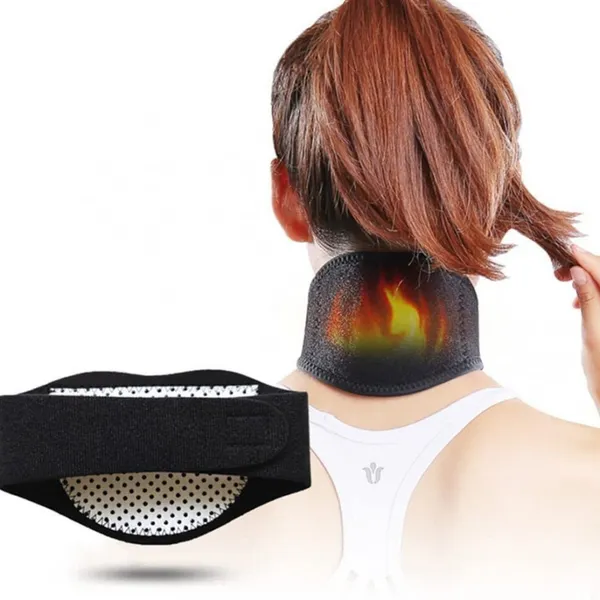 Black_Neoprene_Magnetic_Self-Heating_Neck_Support
