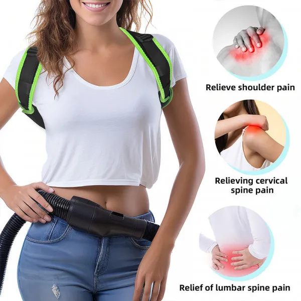 Green_Neoprene_Lumbar_Back_Support_Belt