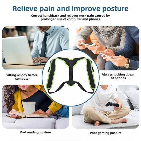 Green_Neoprene_Lumbar_Back_Support_Belt