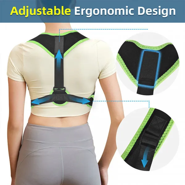 Green_Neoprene_Lumbar_Back_Support_Belt
