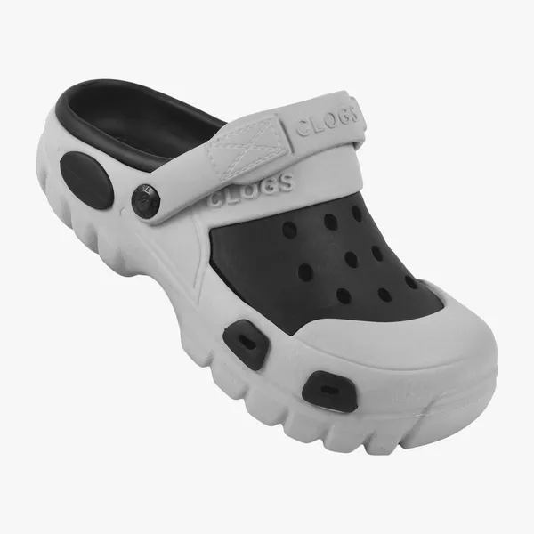 Grey_And_Black_Eva_Ventilated_Clogs_For_Men