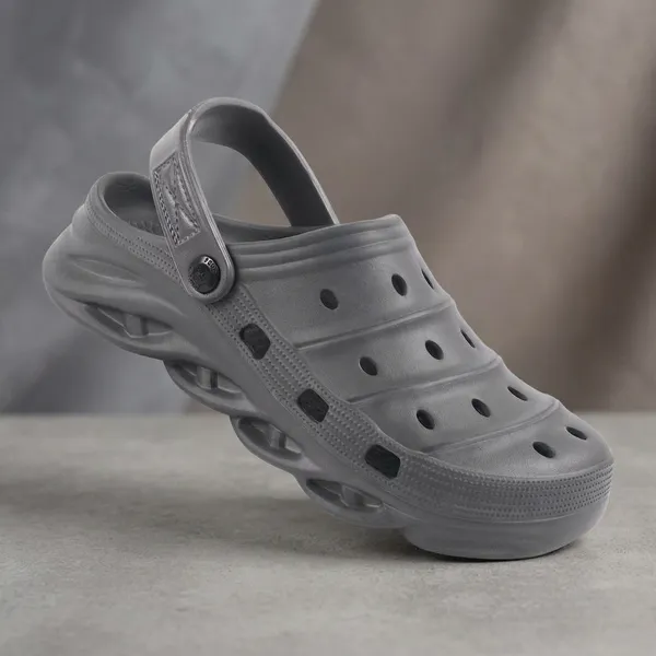 Dark_Grey_Eva_Cushioned_Slip-On_Clogs_For_Men
