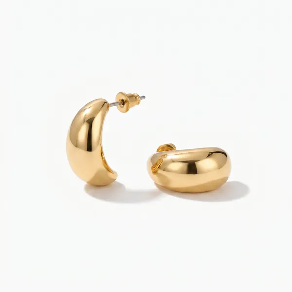 Nova_Anti_Tarnish_Gold_Chunky_Stud_Earrings_for_Women_|_Minimalist_Statement_Earrings
