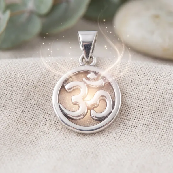 Silver_Om_Pendant_for_Men_&_Women_|_Spiritual_OM_Charm_Pendant