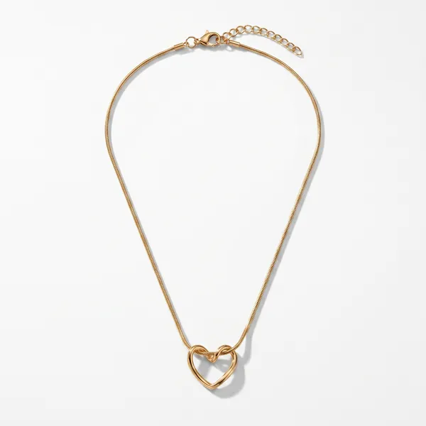 Eternal_Heart_Anti_Tarnish_Gold_Pendant_Necklace_for_Women_|_Minimalist_Heart_Necklace