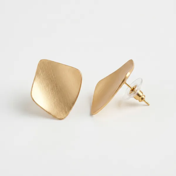 Minimalist_Gold_Geometric_Stud_Earrings_for_Women_|_Anti_Tarnish_Matte_Finish_Earrings