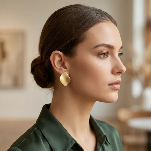 Minimalist_Gold_Geometric_Stud_Earrings_for_Women_|_Anti_Tarnish_Matte_Finish_Earrings